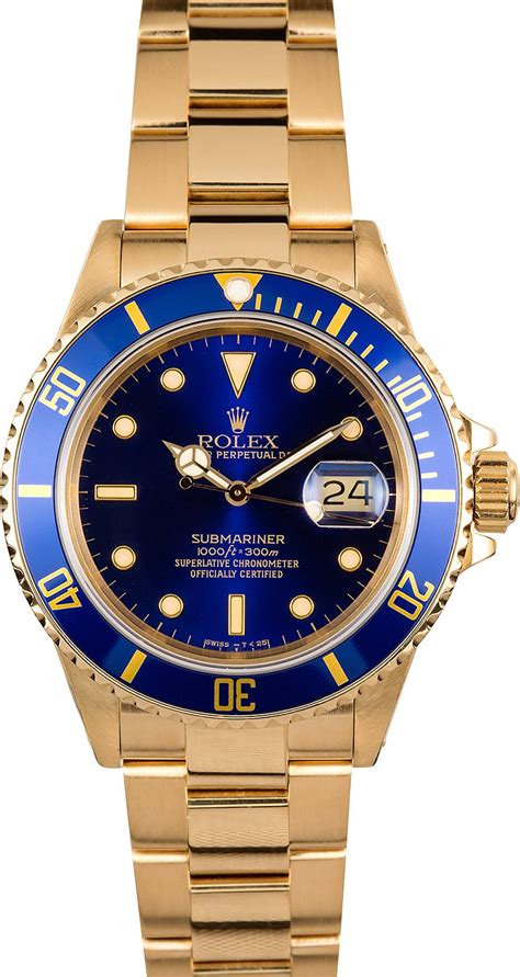 rolex 16808 bracelet|rolex submariner 18k.